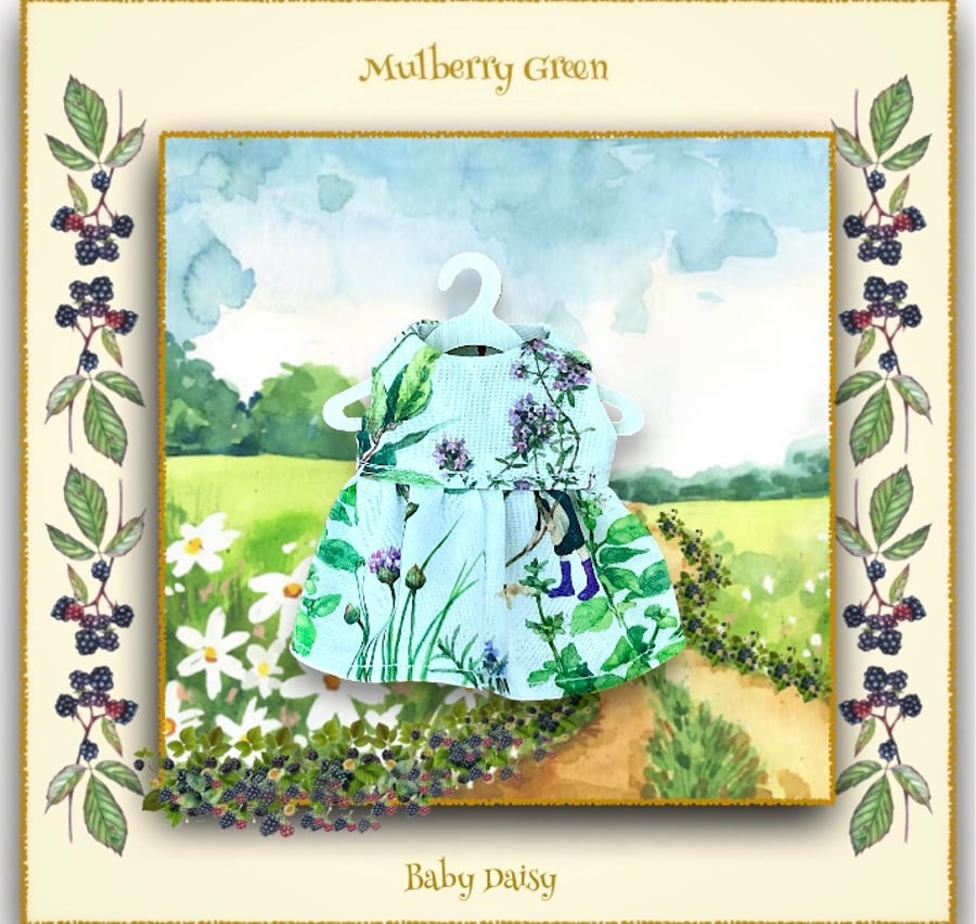 Wild Flowers Dress for Baby Daisy 