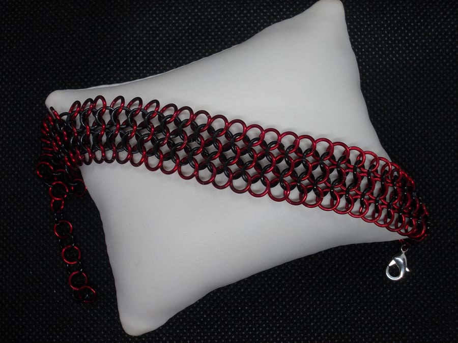 Red and Black bracelet