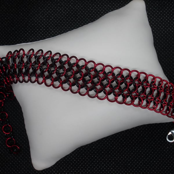 Red and Black bracelet
