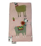 Circular knitting needle case with llamas, fixed circular sock needles storage - Image 2