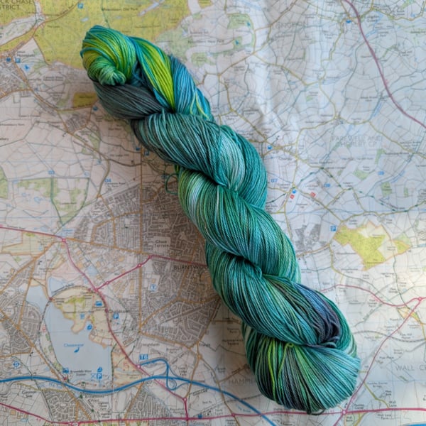 Northern lights :: pima cotton :: 4 ply :: 100g