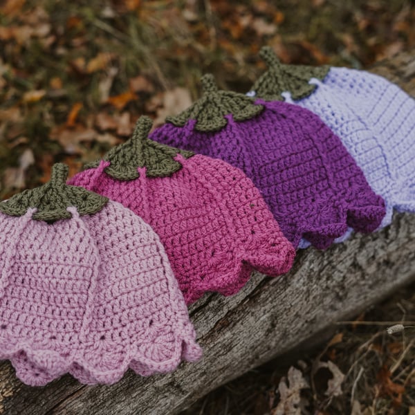 Flower Fairy Hat - Handmade Crochet Hat