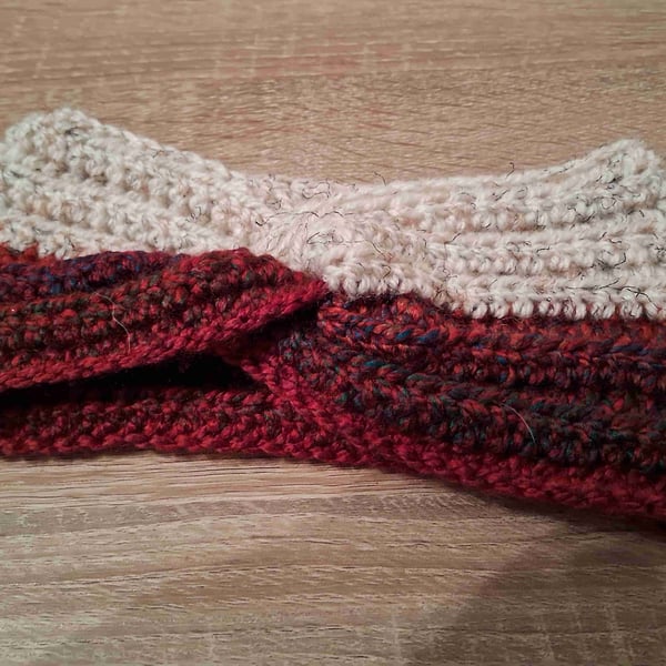 Handmade crocheted Women's Headband