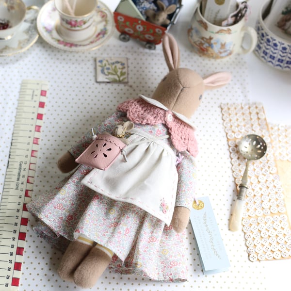 Heirloom Liberty Bunny - reserved for Melissa G