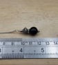 Minimalist Rainbow Obsidian pendant necklace - Image 4
