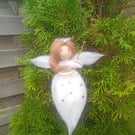 Needle felting fairy Christmas fairy Christmas tree decorations 