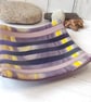 Swirled Purple Square Strip Cut Dish - Image 4