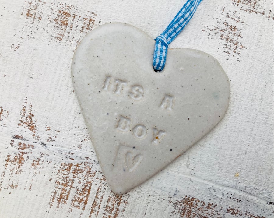 Loveheart hanger, gift idea, it’s a boy gift idea 
