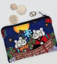 Happy Elephant small coin or card purse 195PF
