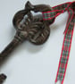 18th birthday key of the door celebration of coming of age & wooden tag. - Image 2