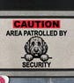 Bernedoodle Security Door Mat No.3 - Welcome Mat - All Weather 45x70cm 