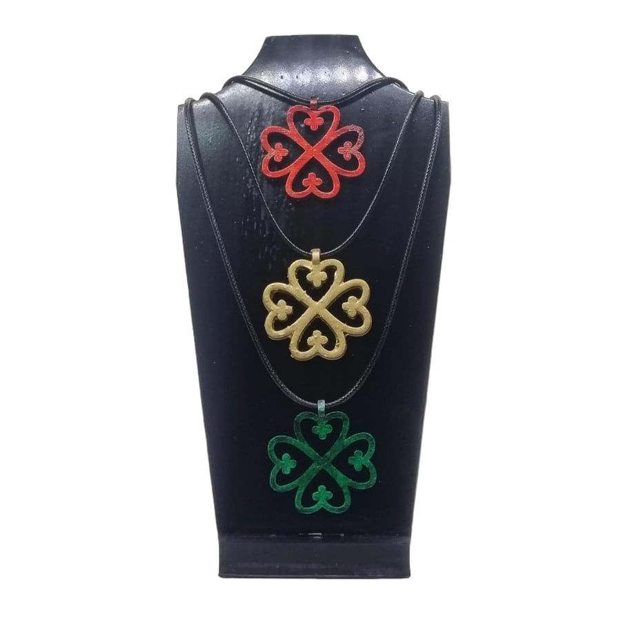 Nyame dua pendant, ghanaian adinkra symbol necklace, african jewellery, spirtual