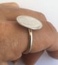 Young Victoria Threepence Ring - Image 3