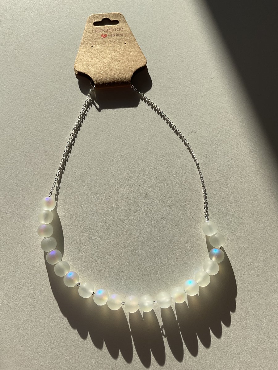 Gorgeous shiny beaded necklace