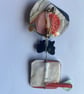 R is for mixed media brooch - Image 3
