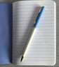 Hand Embroidered Little Bird Notebook and Pen Set  - Image 4