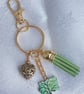 Gorgeous Tree of Life Key Ring - Key Chain Bag Charm - Gold Tones. - Image 5