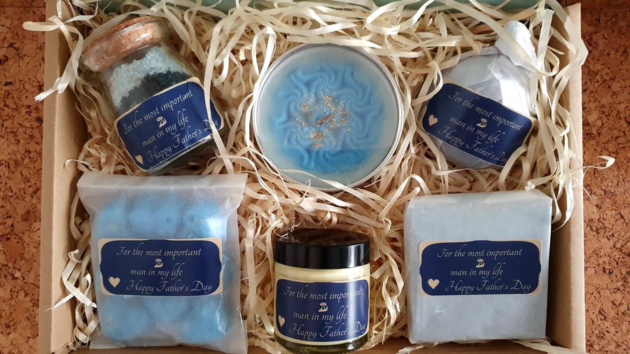 Father`s Day Gift,Fathers Day Pamper Gift Box,Especialy gift fior man