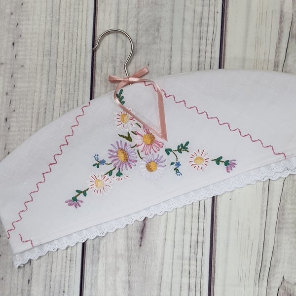 Vintage fabric hanger