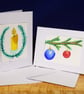 Yule tide lights - Seasonal baubles in evergreen branches - Image 2