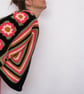 Boho  Folk Crochet Cardigan  - Image 7