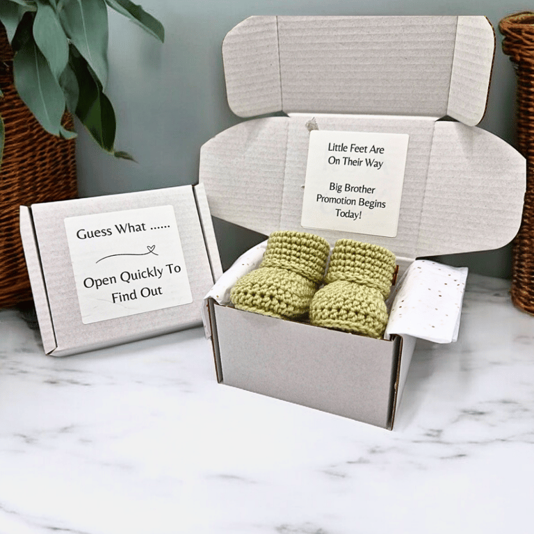 Pregnancy Announcement Gift Box – Big Brother Baby Reveal Gift