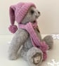 Luxury collectable teddy bear, artist bear, winter dressed bear by Bearlescent 
