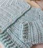 Crochet Baby Cardigan Size 0-3 Months - Image 2