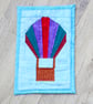 Hot Air Balloon Mug Rug Coaster - Image 2