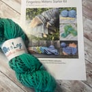 Fingerless Mittens Starter kit