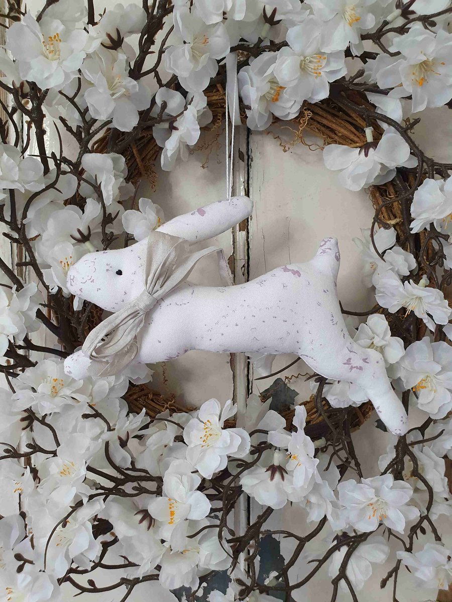 Cabbages & Roses Running Hare Easter Decoration