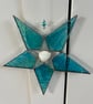 Large stained glass shell heart  - Image 2