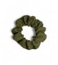 Sage Linen Scrunchie - Regular - Image 1