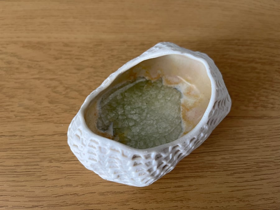 Porcelain Garnet Geode