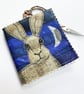 Hare and moon needle, pin and safety pin case.  