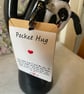 Pocket Hugs – Emotional Support,Gift, keyring, bag tag, Panda  - Image 3