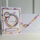 Friend Birthday Card with Matching Envelope