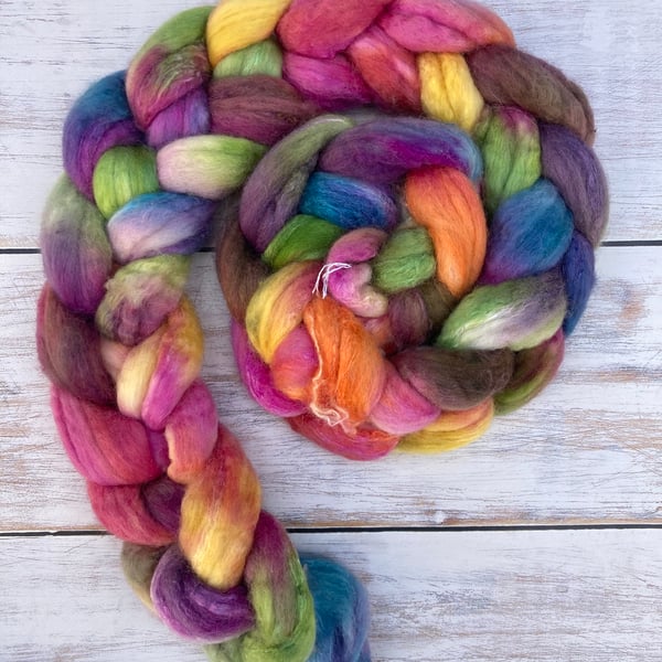 Spinning Fibre 120g Fae Blend OOAK