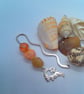 Beaded Silver Plated Bookmark With Silver Zodiac Sign Charm, Teacher's Gift - Image 2