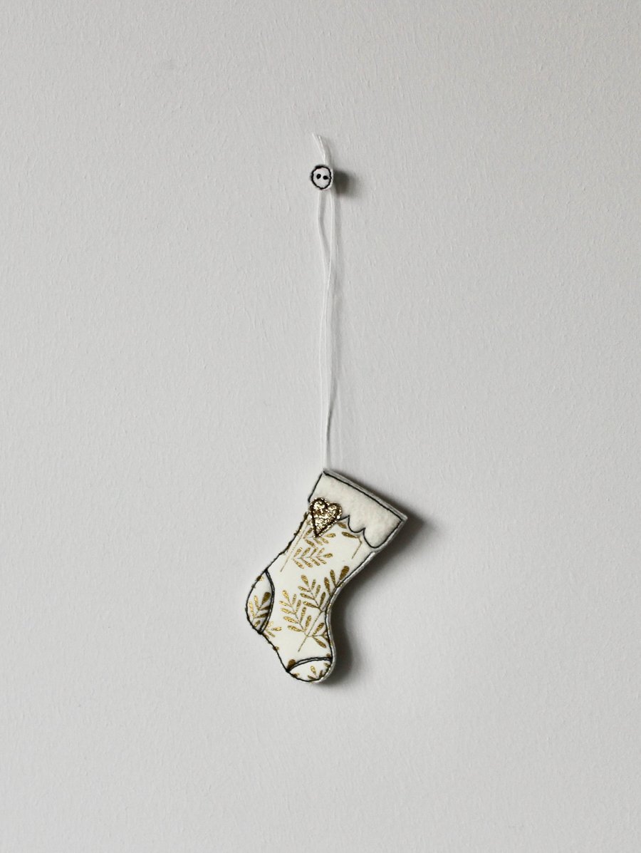 Special Order for Evie - 'Little Stocking' - Hanging Decoration
