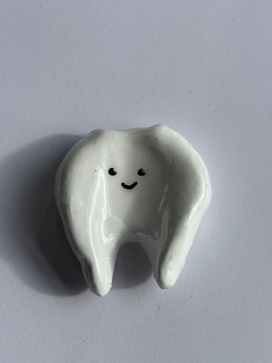 Tooth worry stone 