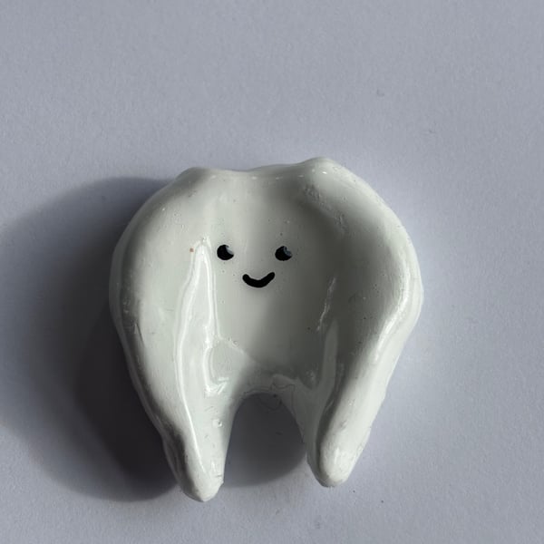 Tooth worry stone 