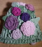 Crochet Tea Cosy, Coming up Roses - Image 5