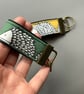 Hedgehog  keychain. Hedgehog keyring. Spike hedgehog key fob. - Image 2