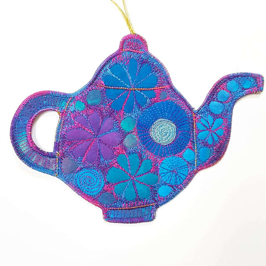 Teapot  Hanging Decoration 