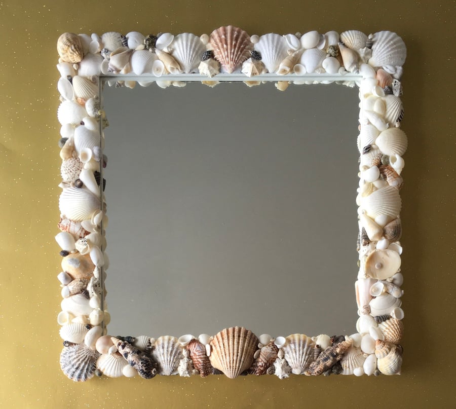 Moon Shell Mirror 