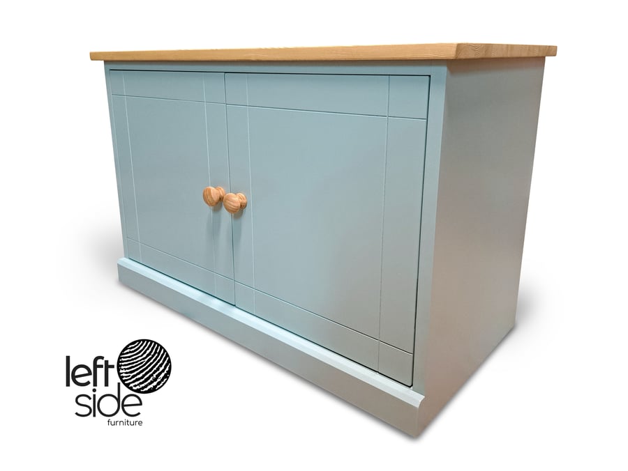 Shoe Bench Cupboard, Shoe Rack Cabinet with Doors & Adjustable Storage Shelves