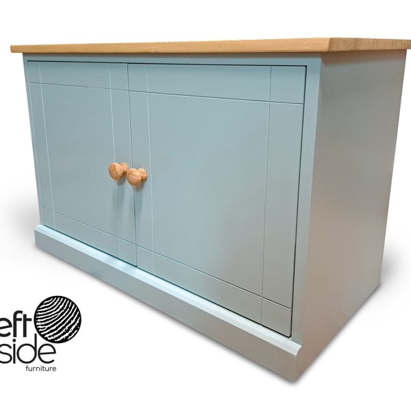 Shoe Bench Cupboard, Shoe Rack Cabinet with Doors & Adjustable Storage Shelves
