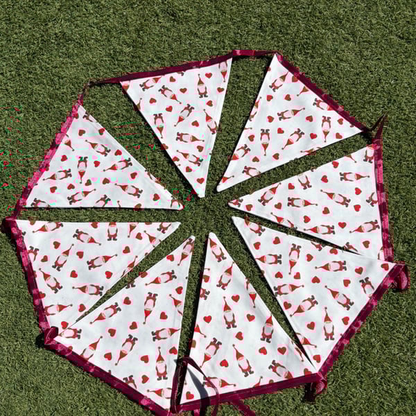 Handmade Christmas Bunting 