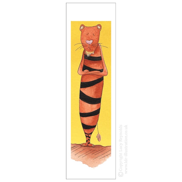 Tiger bookmark